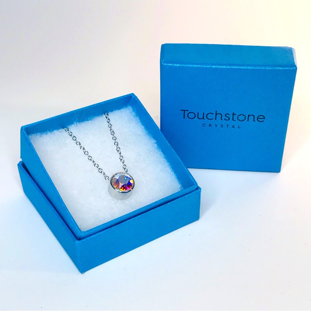 Crystal Aurore Boreale Ice Necklace : Touchstone Crystal || 1239
